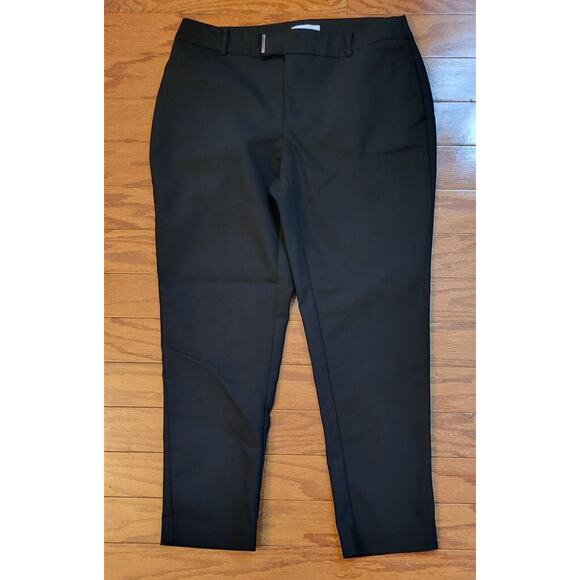 Charter Club Dress Ankle Pants Women's Black Tapered Leg Size 8 - Picture 9 of 9